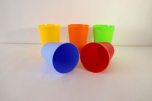 Пластикові стакани 5 видів