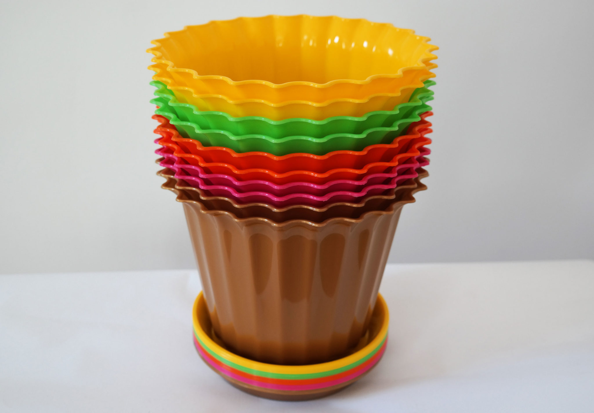 Горщик Астра (кольоровий)