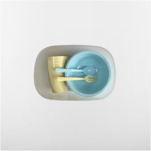 Набір для пікніка на 4 персони - Світлий беж