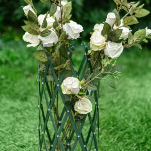 Садова огорожа декоративна кругла (розсувна)